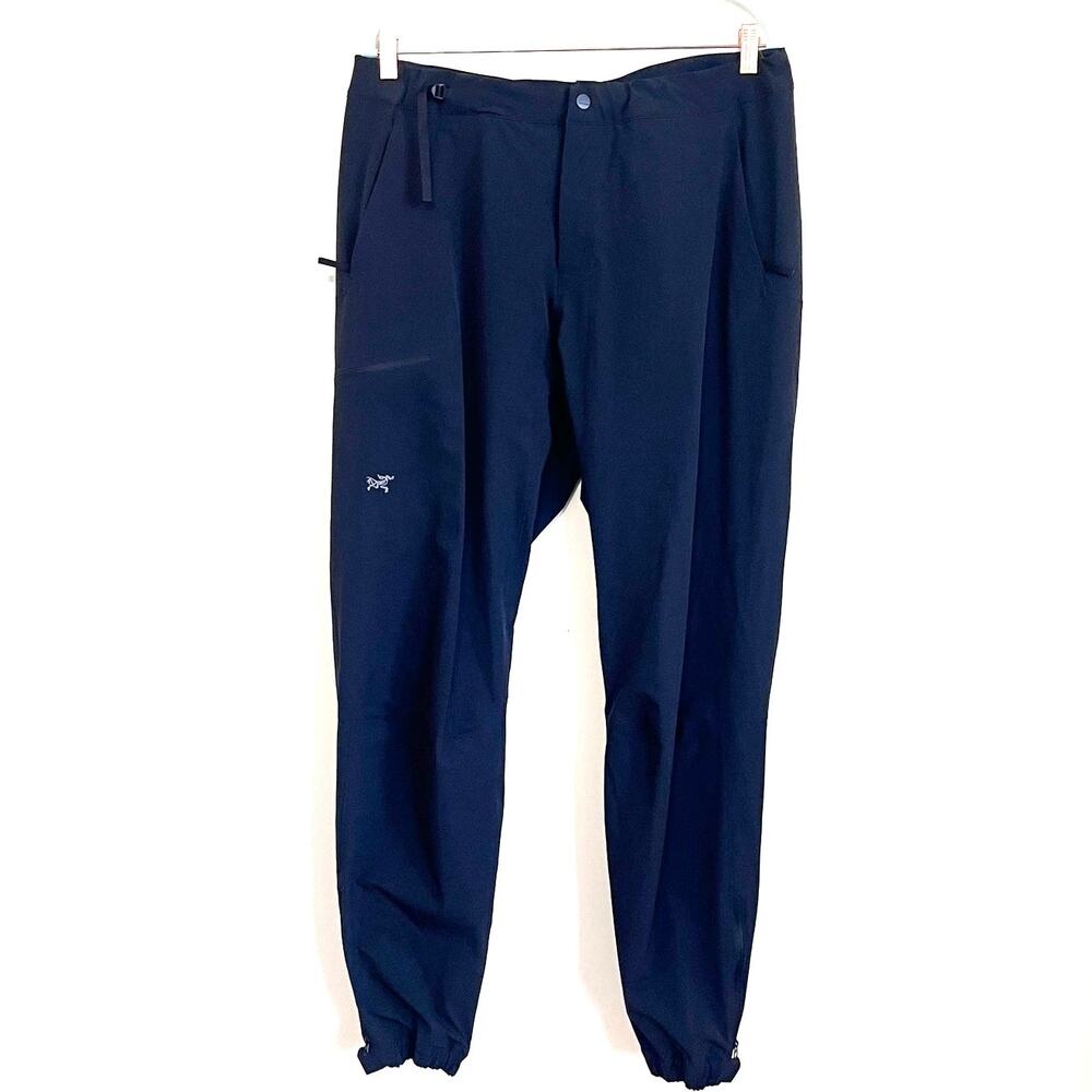Arc'teryx Gamma Tapered Pants Womens 16 Tall Nylon Gorpcore Hiking Climbing Belt